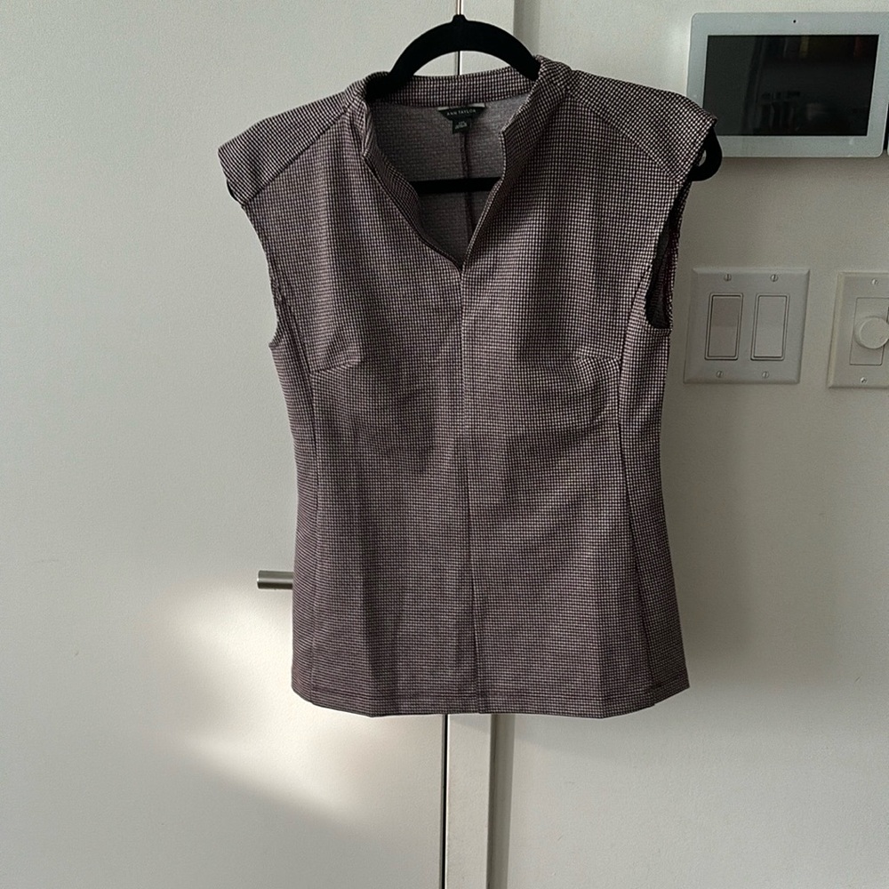 Ann Taylor Purple  Sleeveless Top